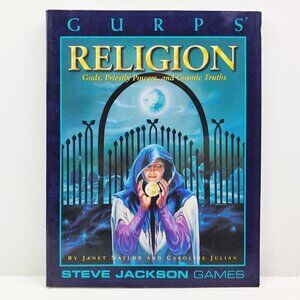 GURPS Religion RPG Book Naylor Julian Steve Jackson Game First Edition 3rd Print